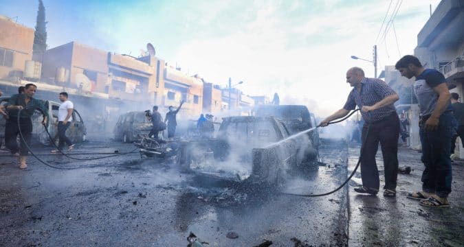 Caritas helping people displaced by Turkish attacks in Syria