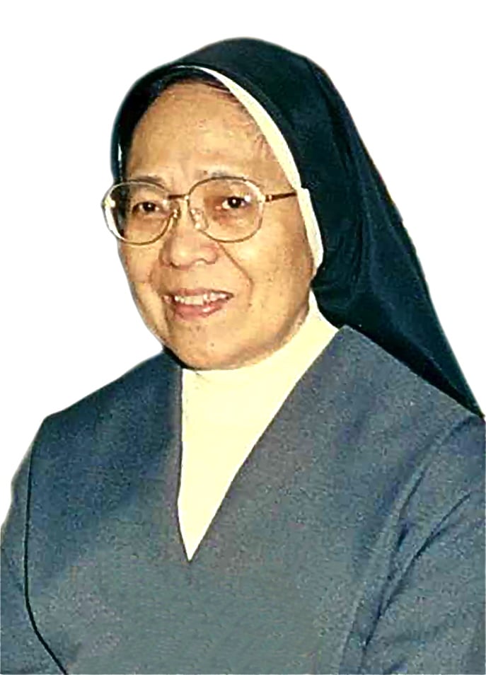 Sister Carmela 
du Rosaire Santos.
