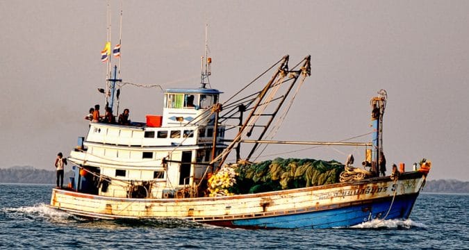Slavery on the high seas