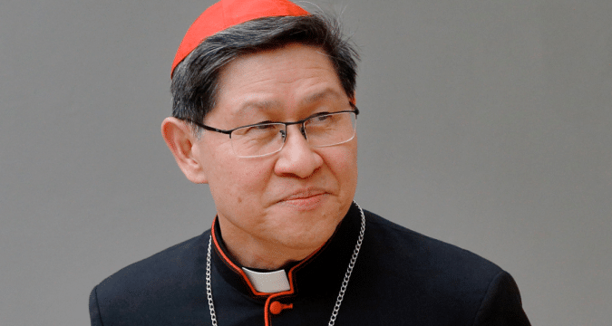 Cardinal Tagle tests positive for Covid-19 in the Philippines