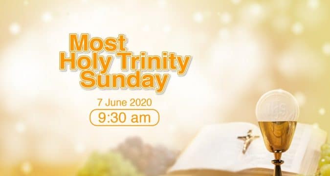 Mass for Trinity Sunday in Hong Kong, livestream, June 7, 9.30am  (GMT +8)