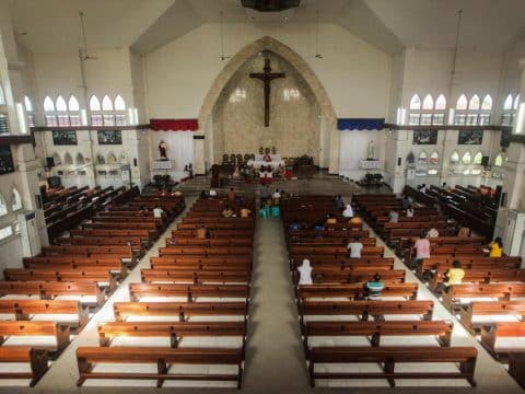 Bringing Holy Communion to the homebound