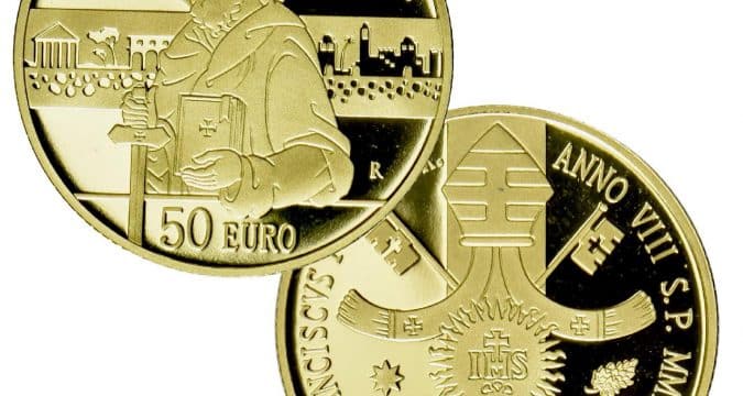 New Vatican commemorative coins and stamps issued