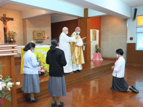 Missionary to Brazil comes home to make final vows