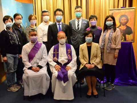 Online graduation ceremony for catechists