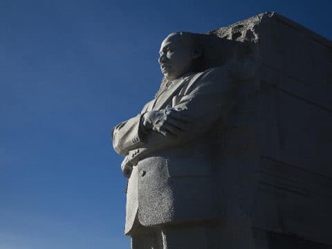 Martin Luther King relied on faith and prayer to fight racism