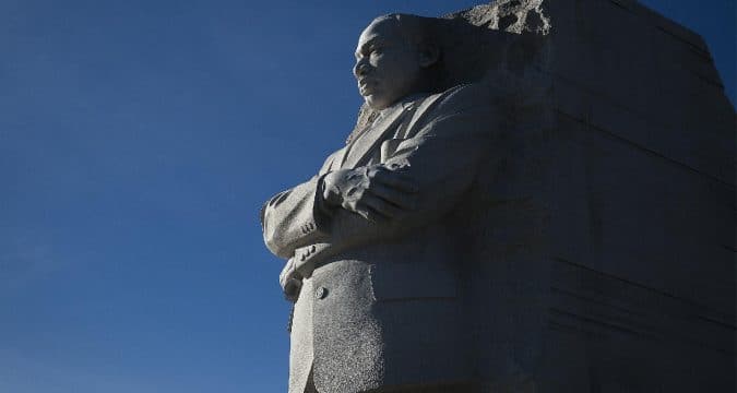 Martin Luther King relied on faith and prayer to fight racism
