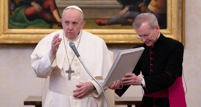 Pope prays for victims of floods in India and sends Lunar New Year greetings