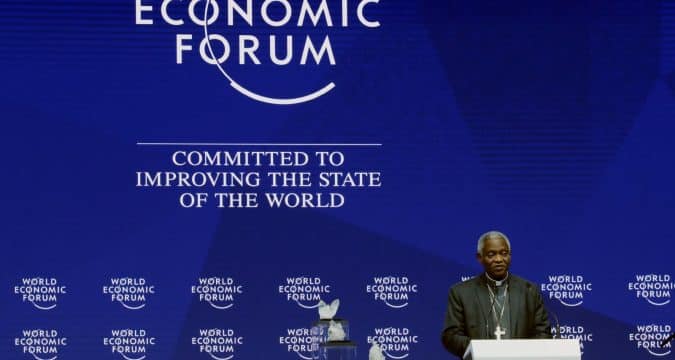 Pandemic fight must be people-centred Davos forum told