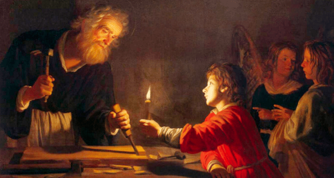 Saint Joseph was a righteous man because of his humanity