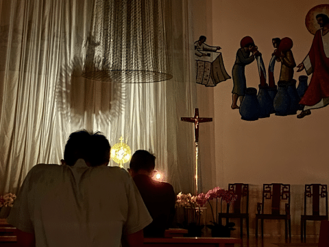 DEY first Tuesday Adoration starts again
