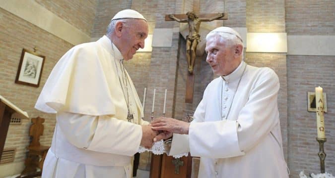 Pope Benedict rightly warned against lack of respect life, Pope Francis says