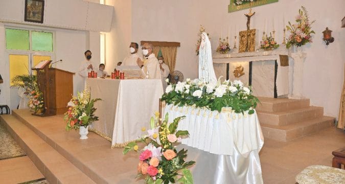 Honouring Our Lady of Fatima in Cheung Chau