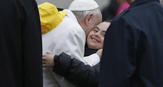 Discrimination against people with disabilities must end, pope says
