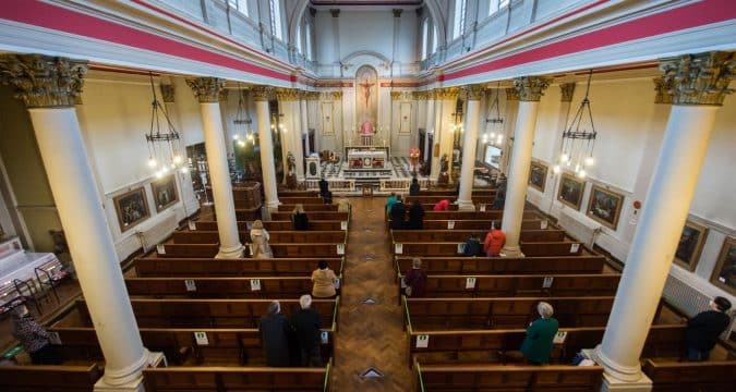 Covid-19 restrictions removed in English and Welsh churches