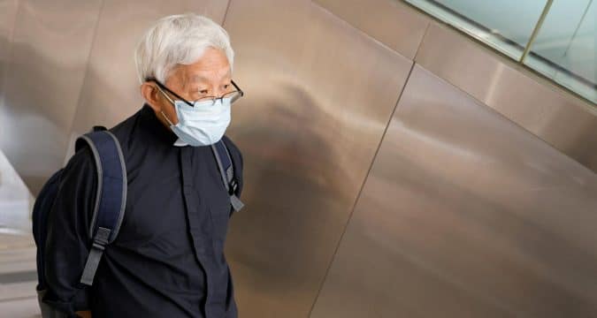 ￼Cardinal on trial over protest fund