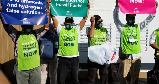 Young activists sound off at COP27 climate conference