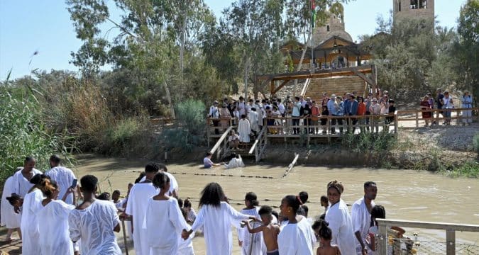 Thousands gather at site of Jesus’ baptism in Jordan for special Mass