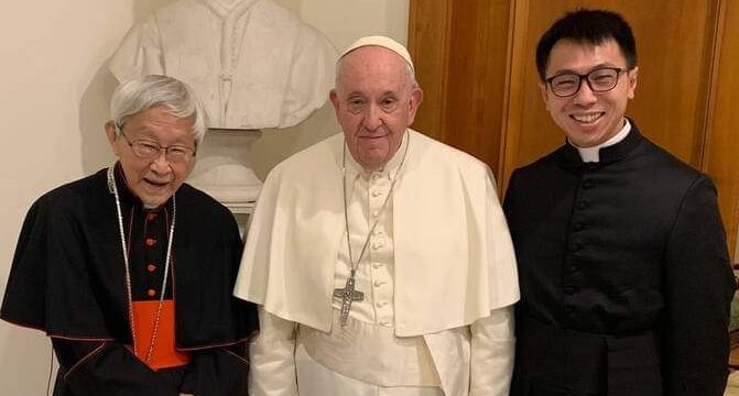 Cardinal Zen attends funeral of Pope Emeritus Benedict and meets with Pope Francis Cardinal Zen attends funeral of Pope Emeritus Benedict and meets with Pope Francis