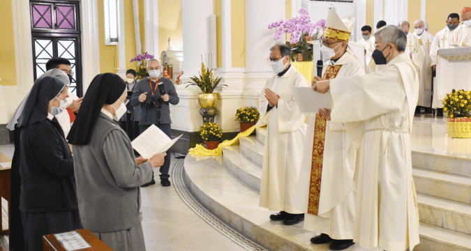Celebrating the consecrated life: joy and thanksgiving…