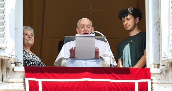 God walks with us, pope tells marginalised youth on podcast