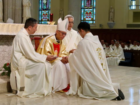 New diocesan priest ordained for Hong Kong