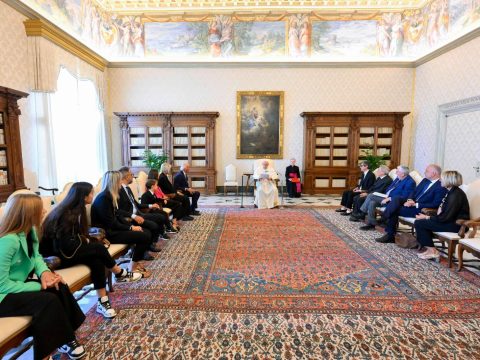 Freedom for journalists is freedom for all, pope tells media workers