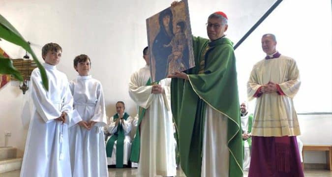 Cardinal Stephen celebrates Mass at titular Church