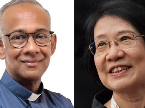 Two Asians speak at the synod