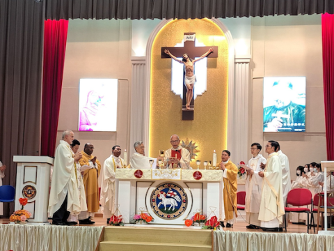 Celebrating 71st anniversary of Holy Family Parish