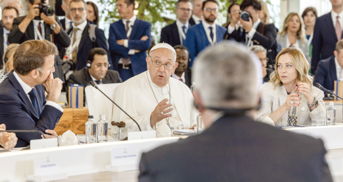 World needs urgent political action to guide AI, pope tells G7