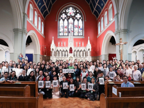 Bishop Ha on pastoral tour in support of Hong Kong migrants in the UK