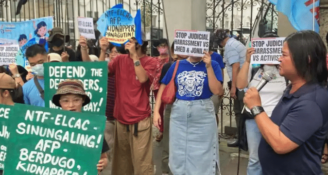 Church and rights groups hail acquittal of Filipino activists