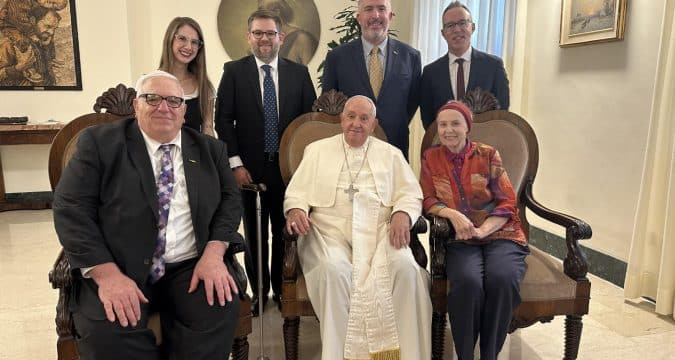 Pope and Cardinal Stephen encounter transgender and intersex Catholics
