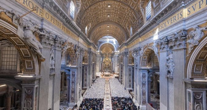 Selfless service an ‘essential dimension of your being,’ pope tells new deacons