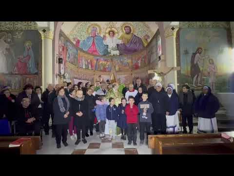 Holy Family Parish in Gaza sends video of well wishes to Pope Francis