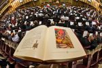 Pope Francis leads a session of the Synod of Bishops for the Amazon at the Vatican on October 8. Photo: CNS/Vatican Media