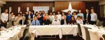 Cardinal Tong with members and friends of the Birthright Society.