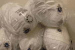 Medical masks with the Vatican emblem is displayed on the social media page of Father Vincenzo Han Duo, vice-rector of Pontifical Urban University, who coordinated the donation of 700,000 masks to China to help fight a virus outbreak
