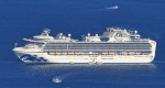 The Diamond Princess of the coast of Japan. Photo: Alpsdake/CC BY-SA (https://creativecommons.org/licenses/by-sa/4.0)