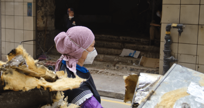 Lack of jobs and masks strains Hong Kong’s grassroots