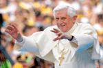Pope Benedict in 2008. The former pope celebrated his 93rd birthday on April 16. File photo: CNS