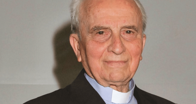 Father Lazzarotto, co-founder of Holy Spirit Study Centre turns 95
