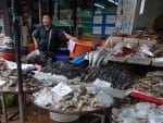 A market stall at Mahachai, Mueang Samut Sakhon District, Samut Sakhon, Thailand in 2015. File photo: Mohigan/Wikimedia CC-BY-SA 3.0