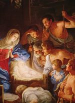 The Adoration of the Shepherds by Italian artist, Guido Reni. Photo: CNS/Bridgeman Images