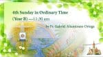 Mass, Fourth Sunday in Ordinary Time, from St. Teresa's Church, Kowloon, Hong Kong, January 24, 11.3...