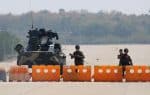 A military checkpoint in Naypyitaw, Myanmar, on February 1. Photo: CNS/Reuters