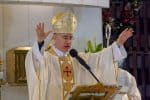 Archbishop Brown celebrates Mass in Manila on February 24 to mark the 35th anniversary of the People Power Revolution that deposed late dictator, Ferdinand Marcos. Photo: UCAN/Catholic Bishops' Conference of the Philippines