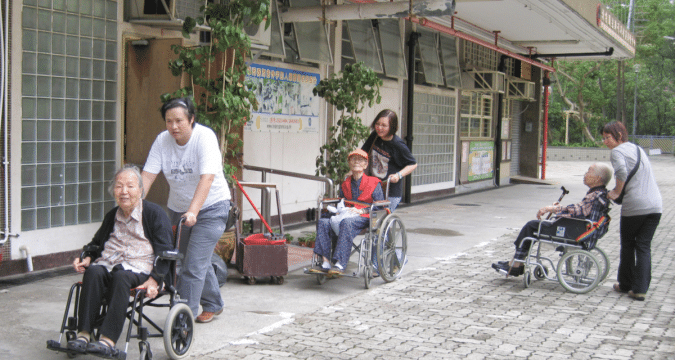 A second home for the elderly
