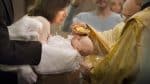 A baptism at St. Mary's Assumption Ukrainian Catholic Church in St. Louis, Missouri, the United States. File photo: CNS/St. Louis Review